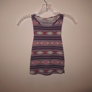 tribal print tank top